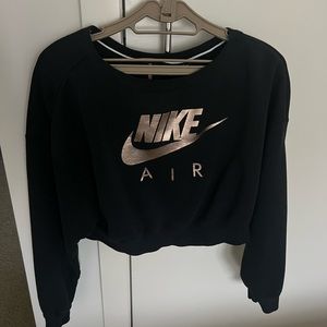 Nike Cropped Crewneck Sweater